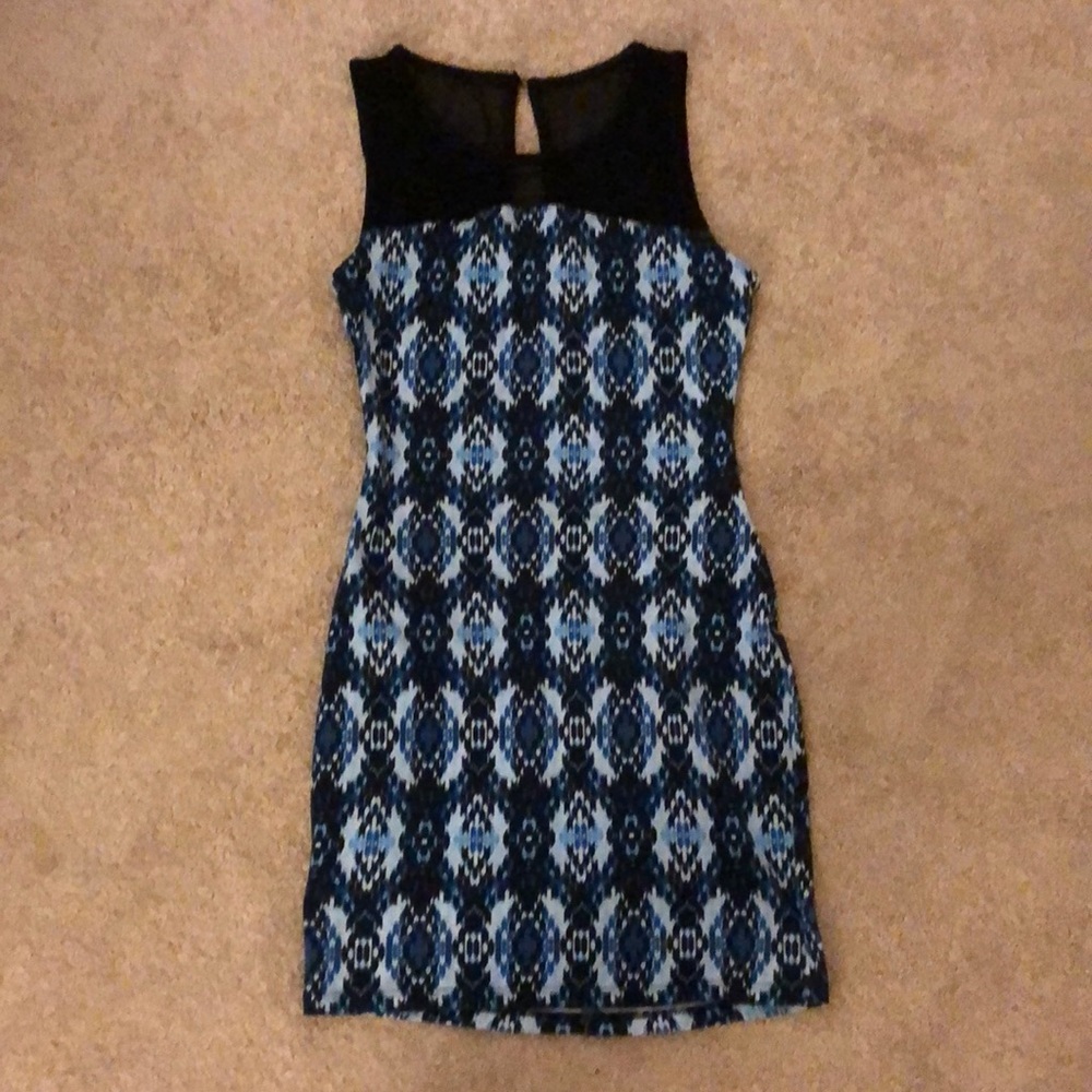 Fitted mini dress